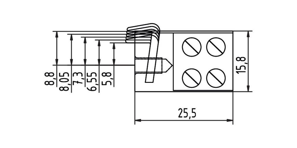 GEZE Türbeschlag Elektrotüröffner A5000--A Kompakt links DIN 6-24 rechts / AC/DC V