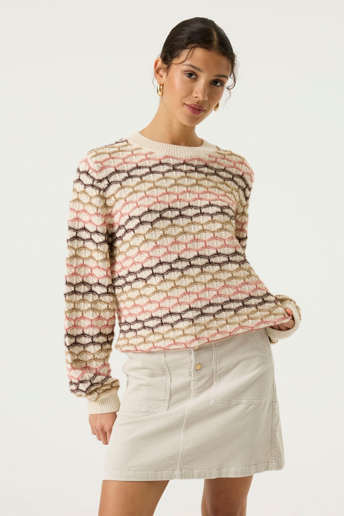 GARCIA JEANS Strickpullover