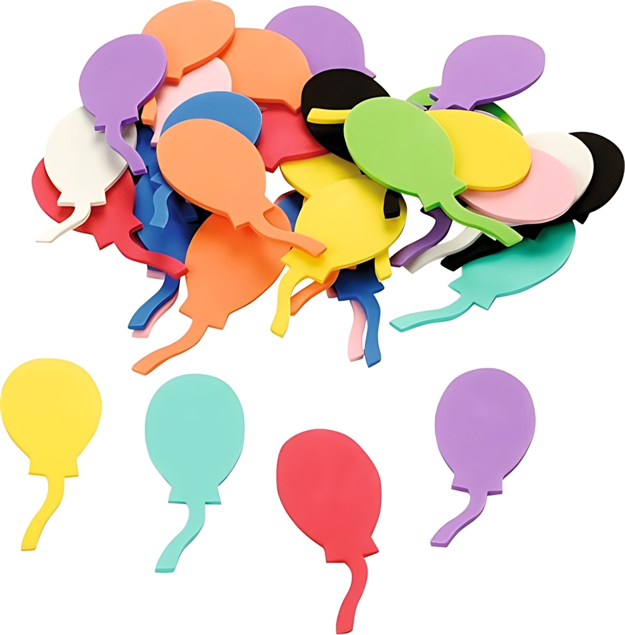 Knorr Prandell Schaumgummi KNORR PRANDELL 218434433 Moosgummi CreaSoft Ballons je 35 cm