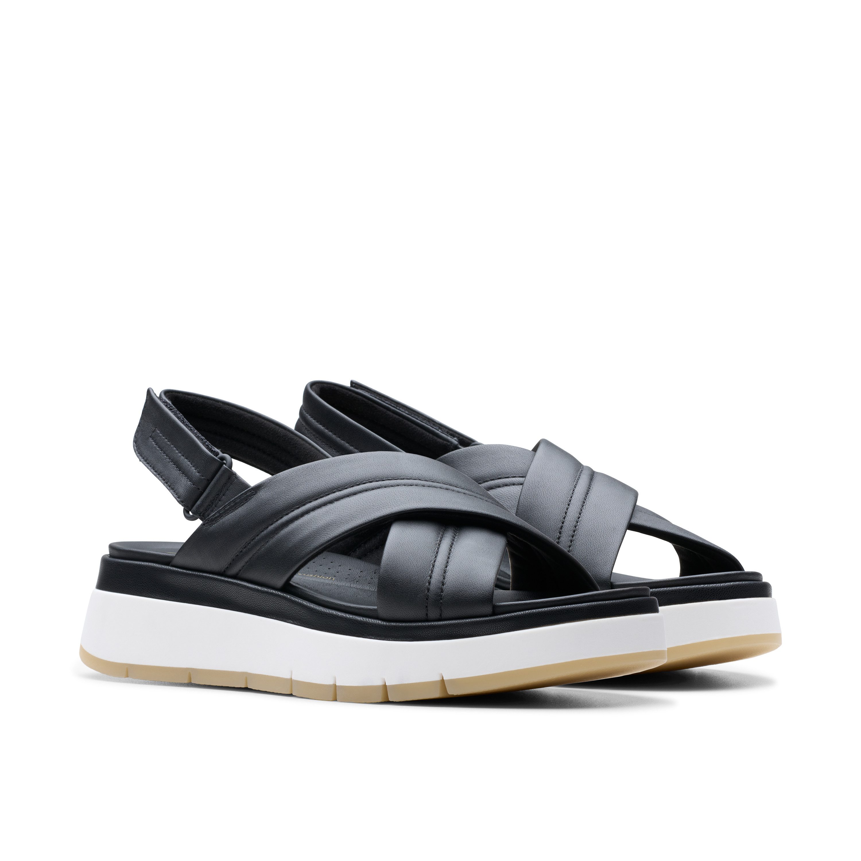 Clarks Tuscan Cross Sandale, Sandalette, Flats, günstig online kaufen