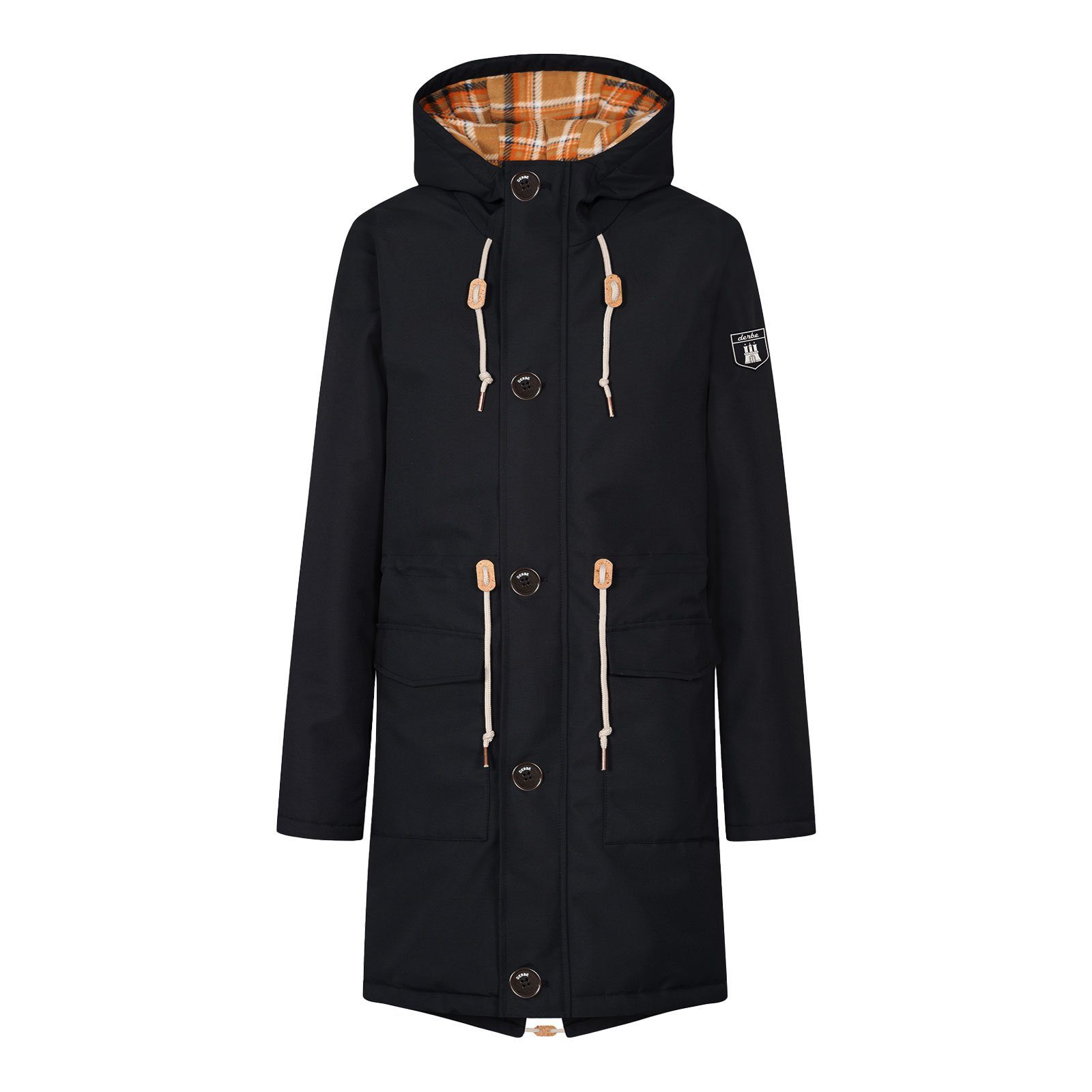 Derbe Winterjacke Festholm mit feinen Pflanzendaunen gefüttert