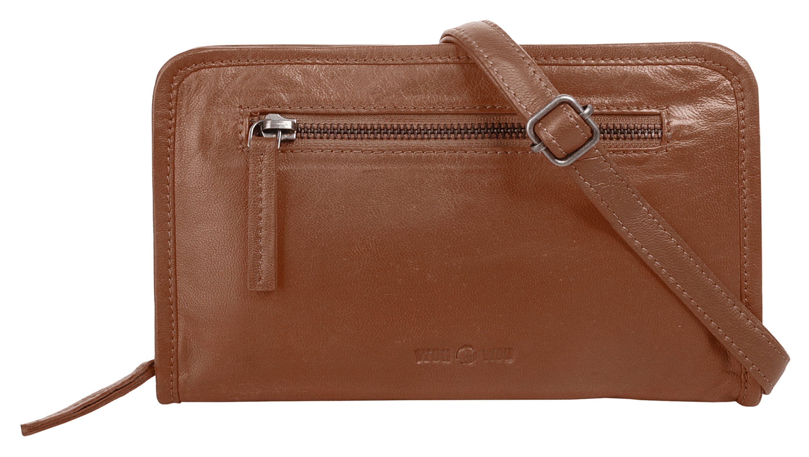 WouWou Abendtasche, echt Leder