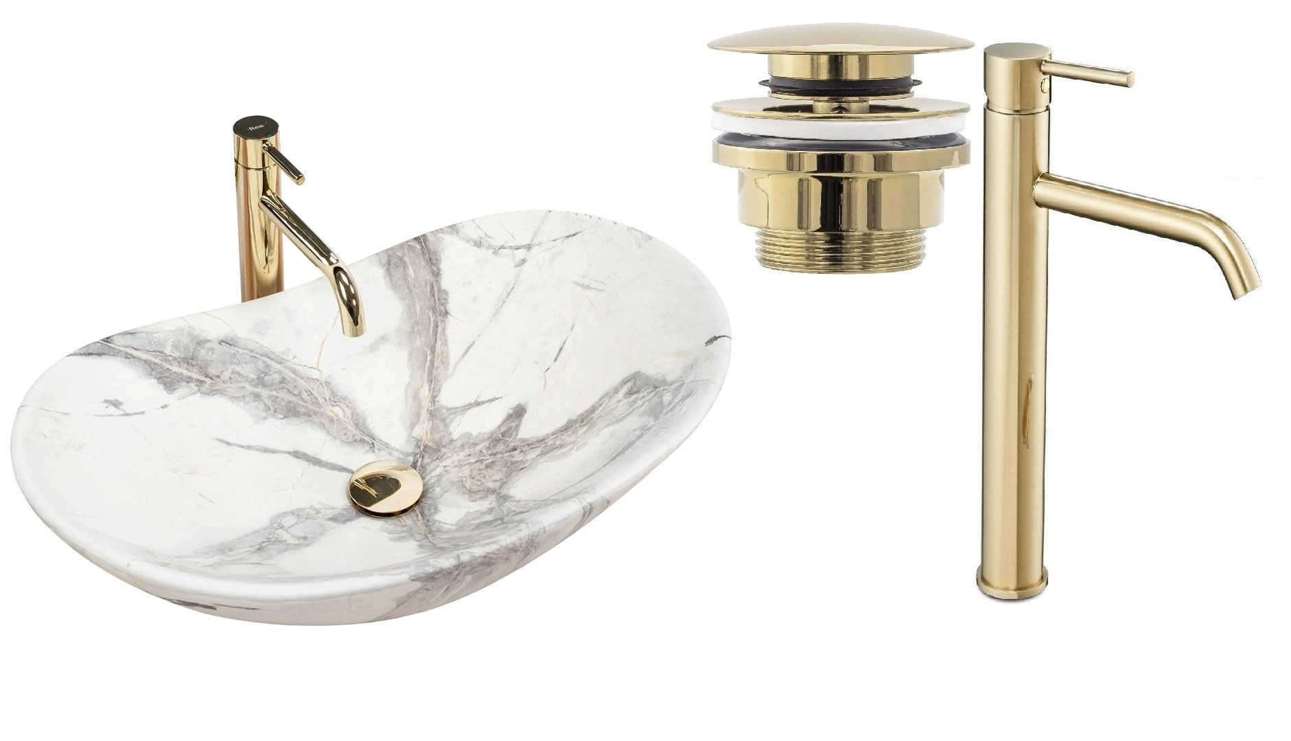 GTM Design Aufsatzwaschbecken ROYAL Modern Waschbecken günstig online kaufen