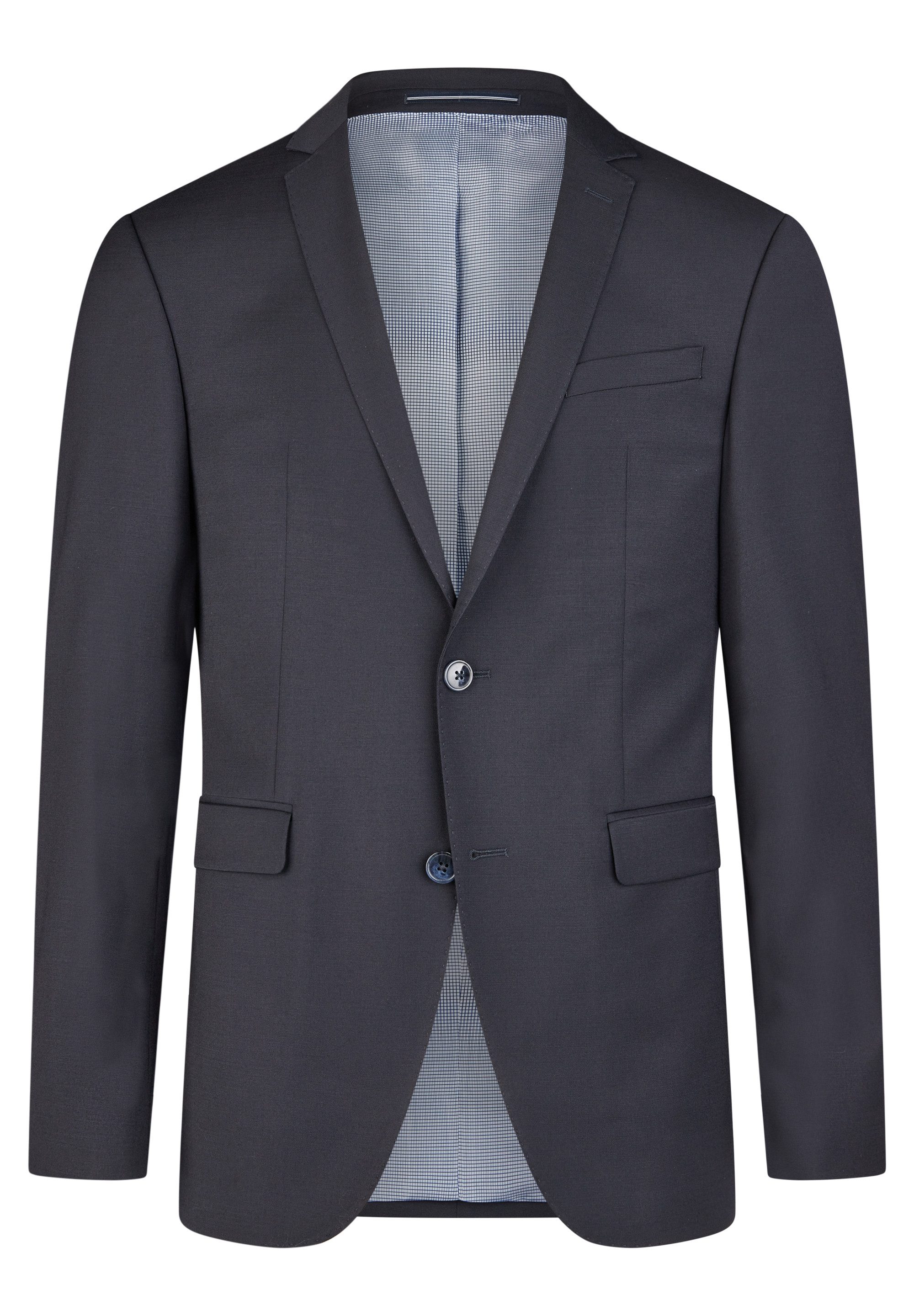 HECHTER PARIS Sakko HECHTER Paris TAILORED Herren-Anzugsakko Shape-Fit Marine