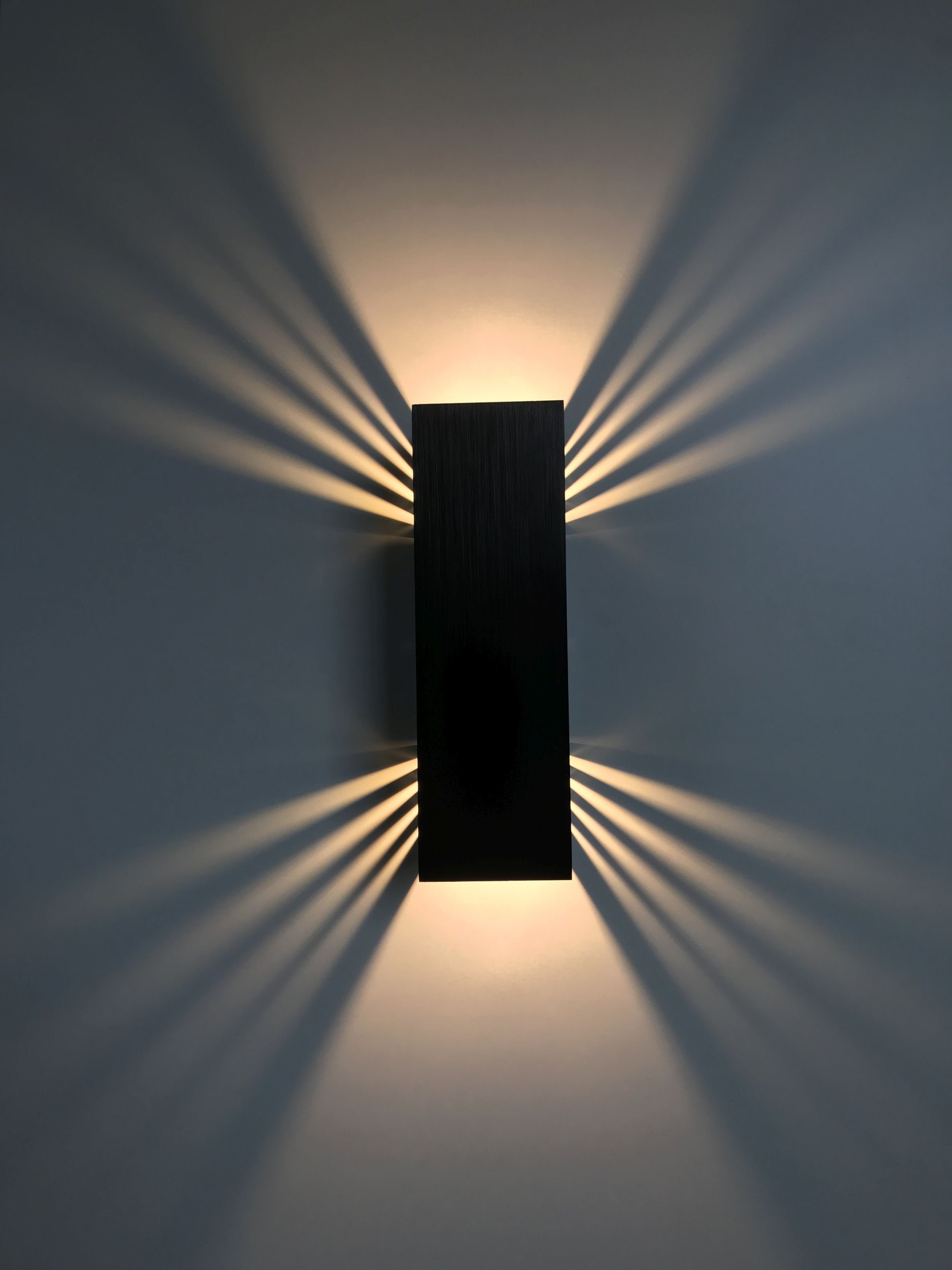 SpiceLED LED Wandleuchte Black Edition, Warmweiß günstig online kaufen