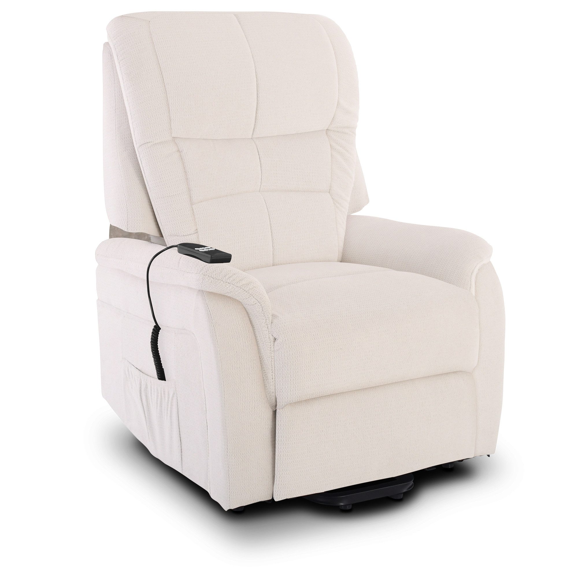 Raburg TV-Sessel Fernsehsessel mit Aufstehhilfe, 120 kg, Relax- & Liegefunktion, Jan, Relaxsessel, elektrisch mit Fernbedienung, 2× Motoren