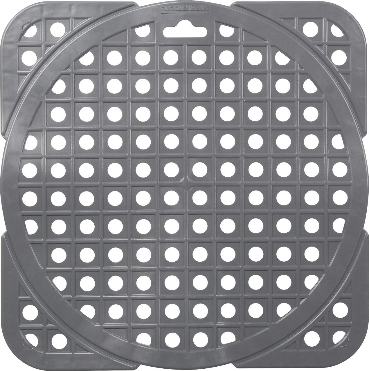 FACKELMANN Küchenorganizer-Set Fackelmann Spülbeckenmatte eckig 29 x 29 cm 2-fach