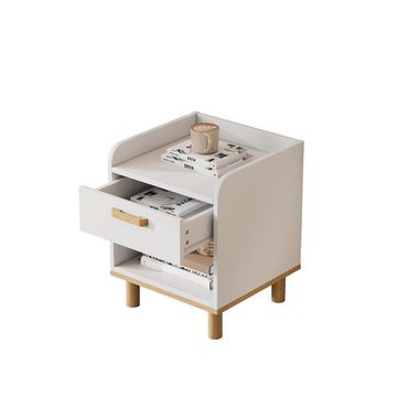 Gotagee Nachttisch Nachttisch Beistelltisch minimalistisches Design Schlafzimmermöbel MDF