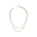 LASCANA Collier, 2-reihige Halskette, Schlangenkette