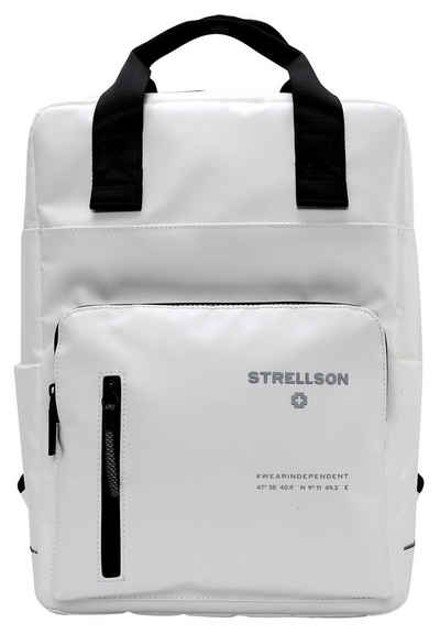 Strellson Cityrucksack »stockwell 2.0 josh backpack svz«, mit Netzrücken System