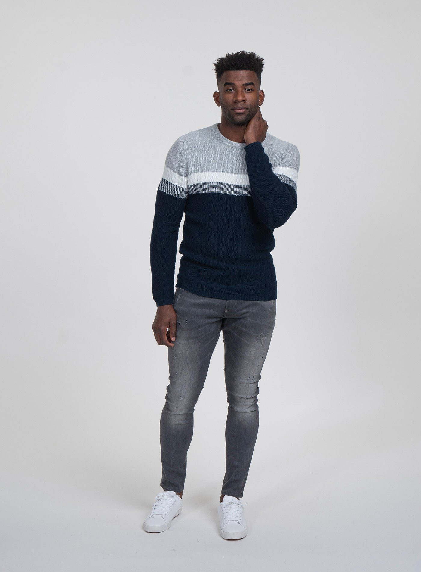 Key Largo Rundhalspullover MST HANSI round neck (1-tlg) günstig online kaufen