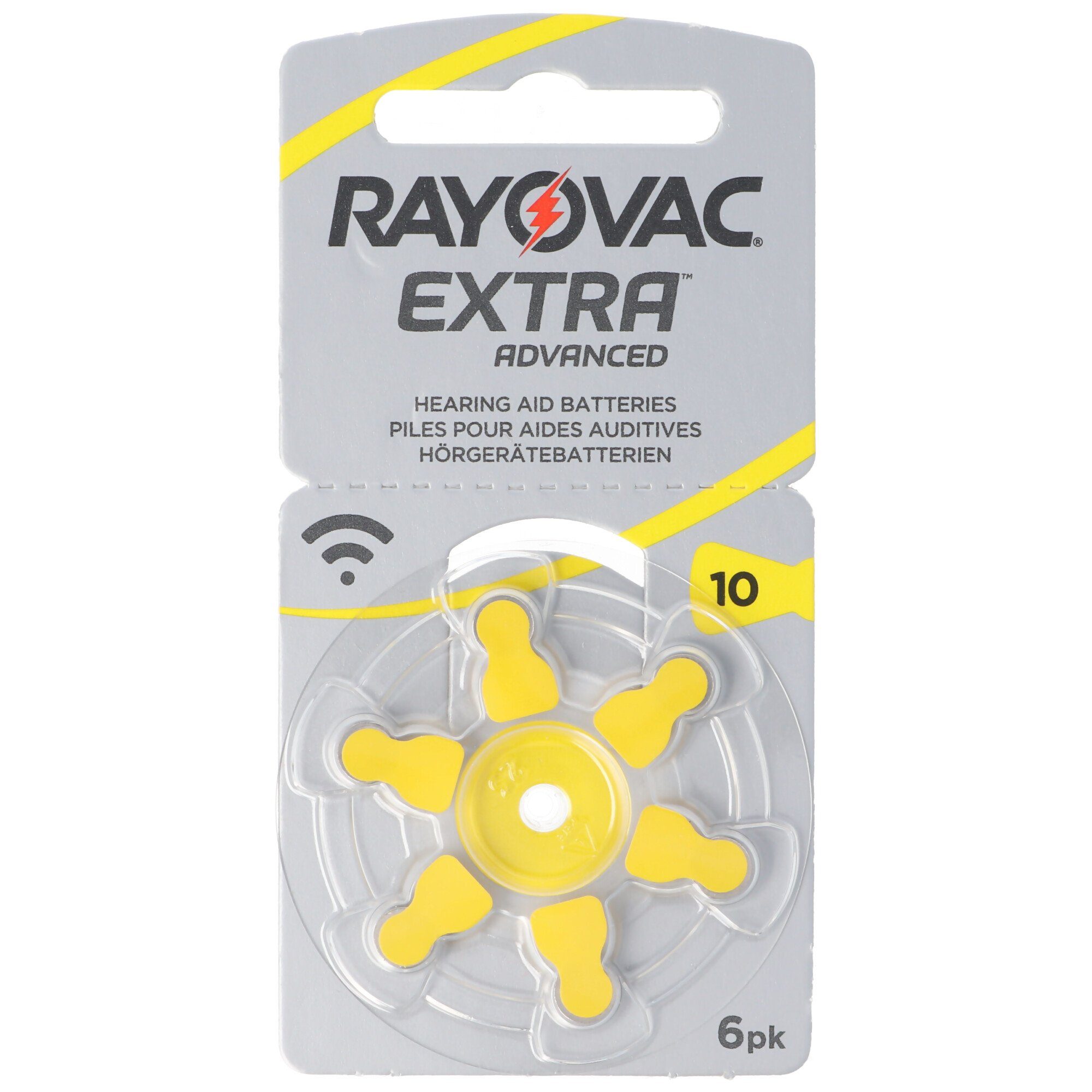 RAYOVAC Rayovac Hörgerätebatterie H10MF Nr. (1,4 10 Advanced, 105mAh Batterie, 6 V) PR70 Extra