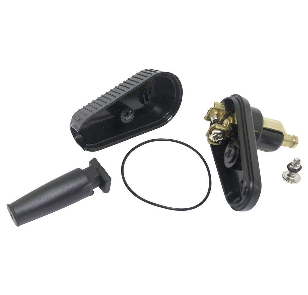 Thumbnail - BAAS parts Kfz-Relais BAAS DIN-Winkelstecker mit Spritzschutz Belastbarkeit Strom max.=8 A