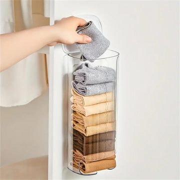 RefinedFlare Aufbewahrungsbox Einziehbare hängende Aufbewahrungsbox für Unterwäsche und Socken (wandmontierte Aufbewahrungsbox)