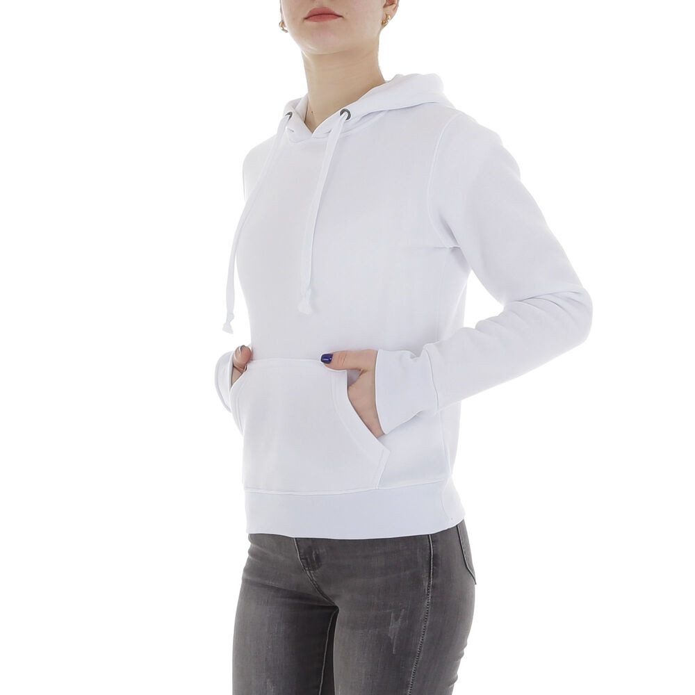 Ital-Design Plisseeshirt Damen Freizeit (86099162) Kapuze Pullover & Strick günstig online kaufen
