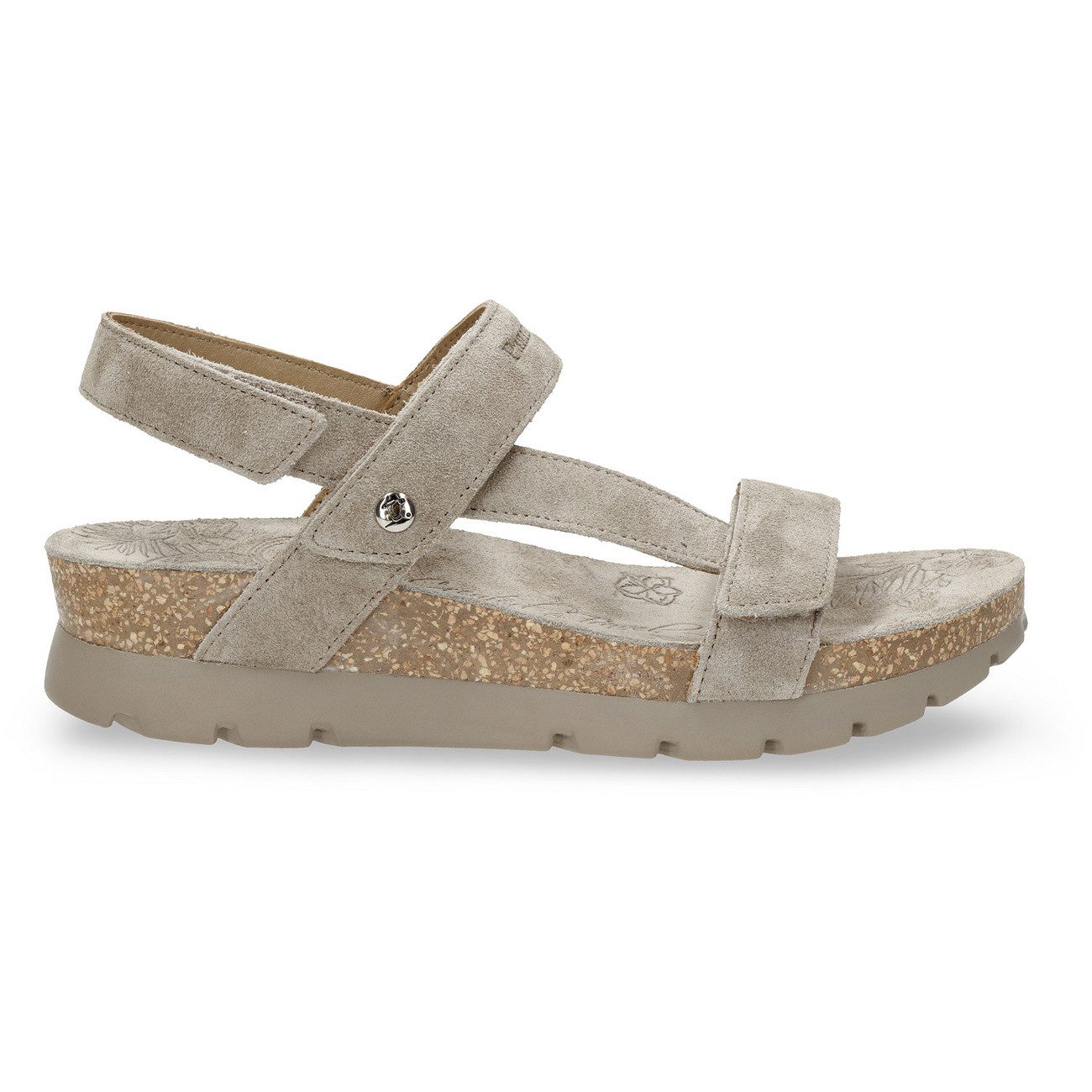 Panama Jack Velour Taupe Sandale