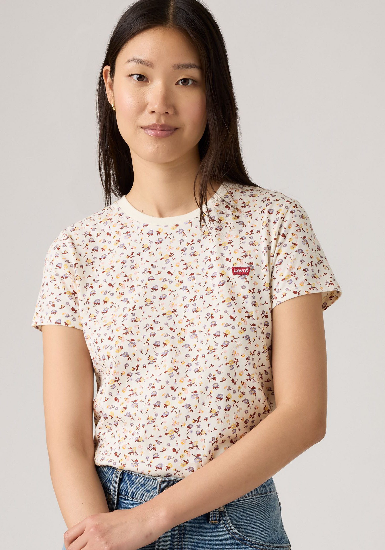 Levi's® T-Shirt PERFECT TEE mit All-Over Print günstig online kaufen