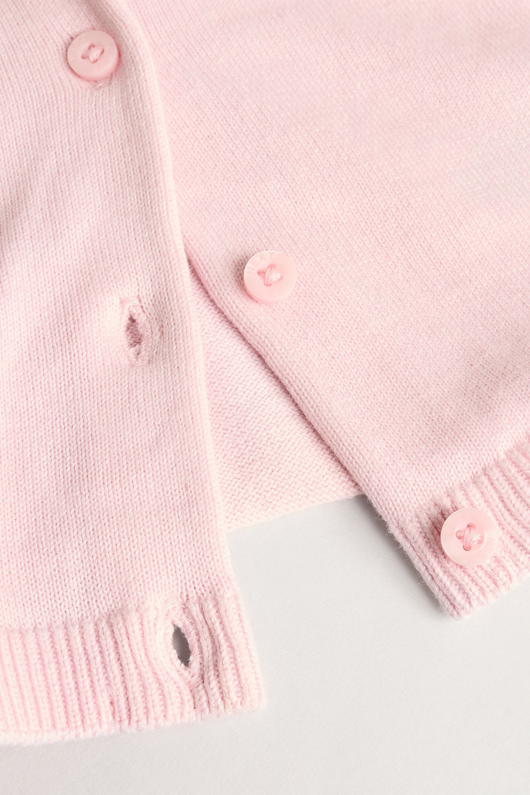 Next Strickjacke Strickjacken aus 100 % Baumwolle, 2er-Pack (2-tlg)