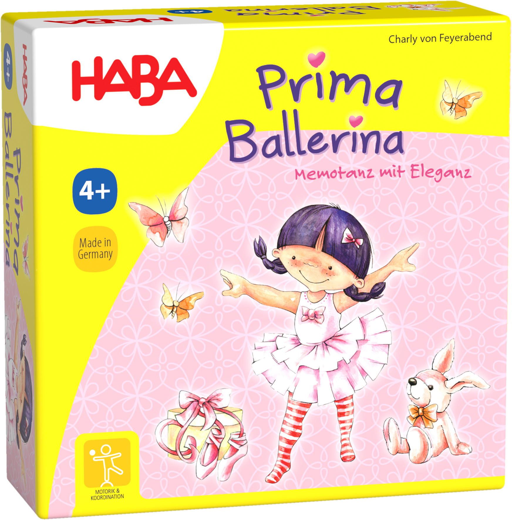 Haba Spiel, Supermini-Mitbringspiel Tanzspiel Prima Ballerina 1005979001