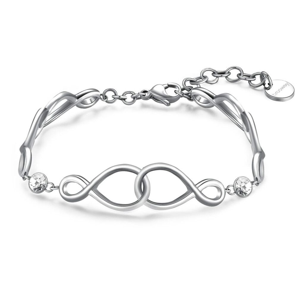 Brosway Armband Stylish steel bracelet Infinity Ribbon BBN25
