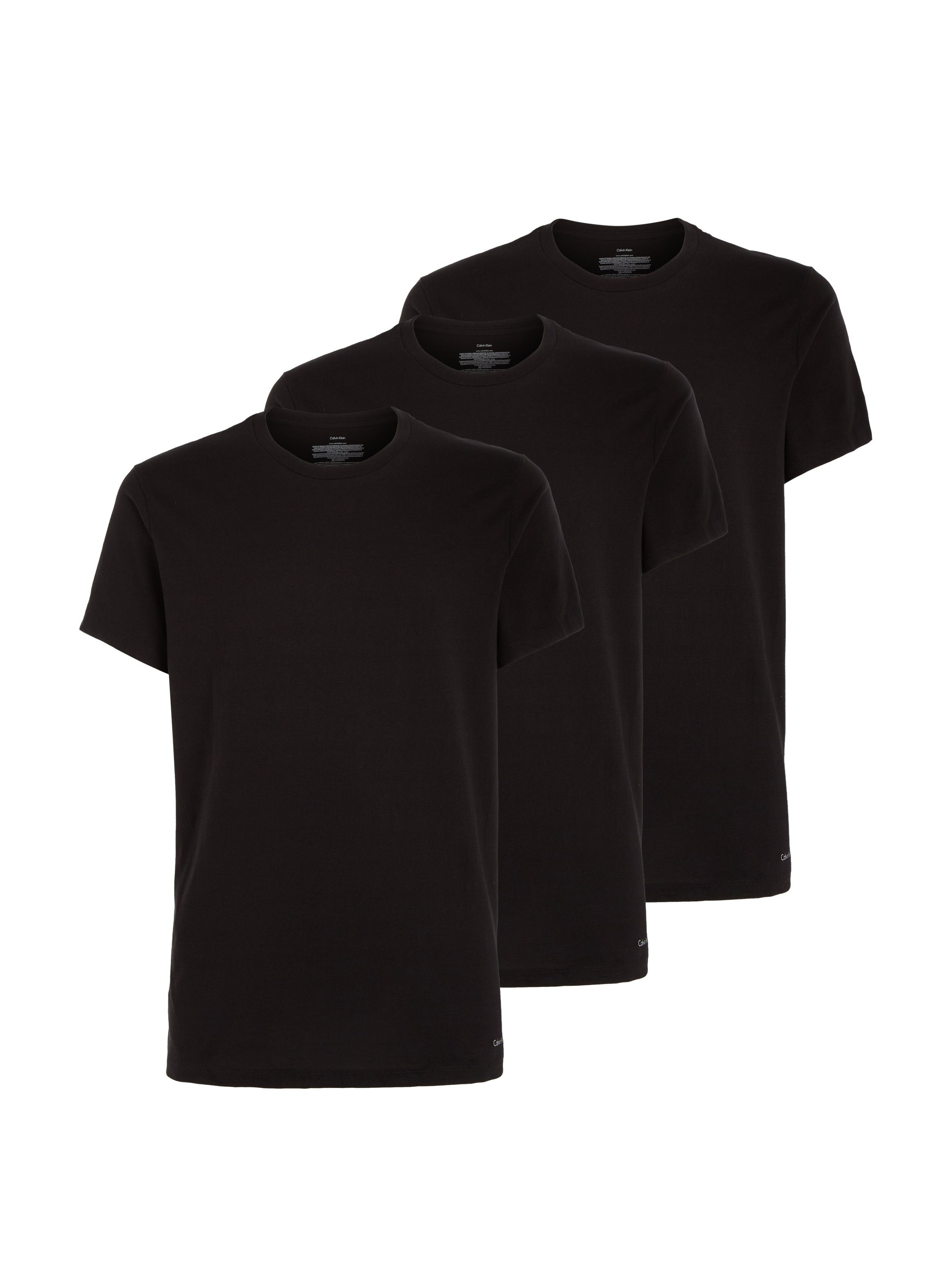 Calvin Klein Underwear (3er-Pack) uni schwarz T-Shirt