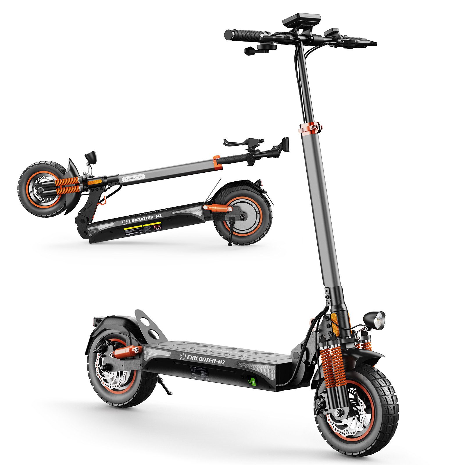 iSinwheel E-Scooter Offroad Elektroroller mit Straßenzulassung, 20 km/h, (1 tlg), Rahmen aus Aluminiumlegierung, 70km Reichweite