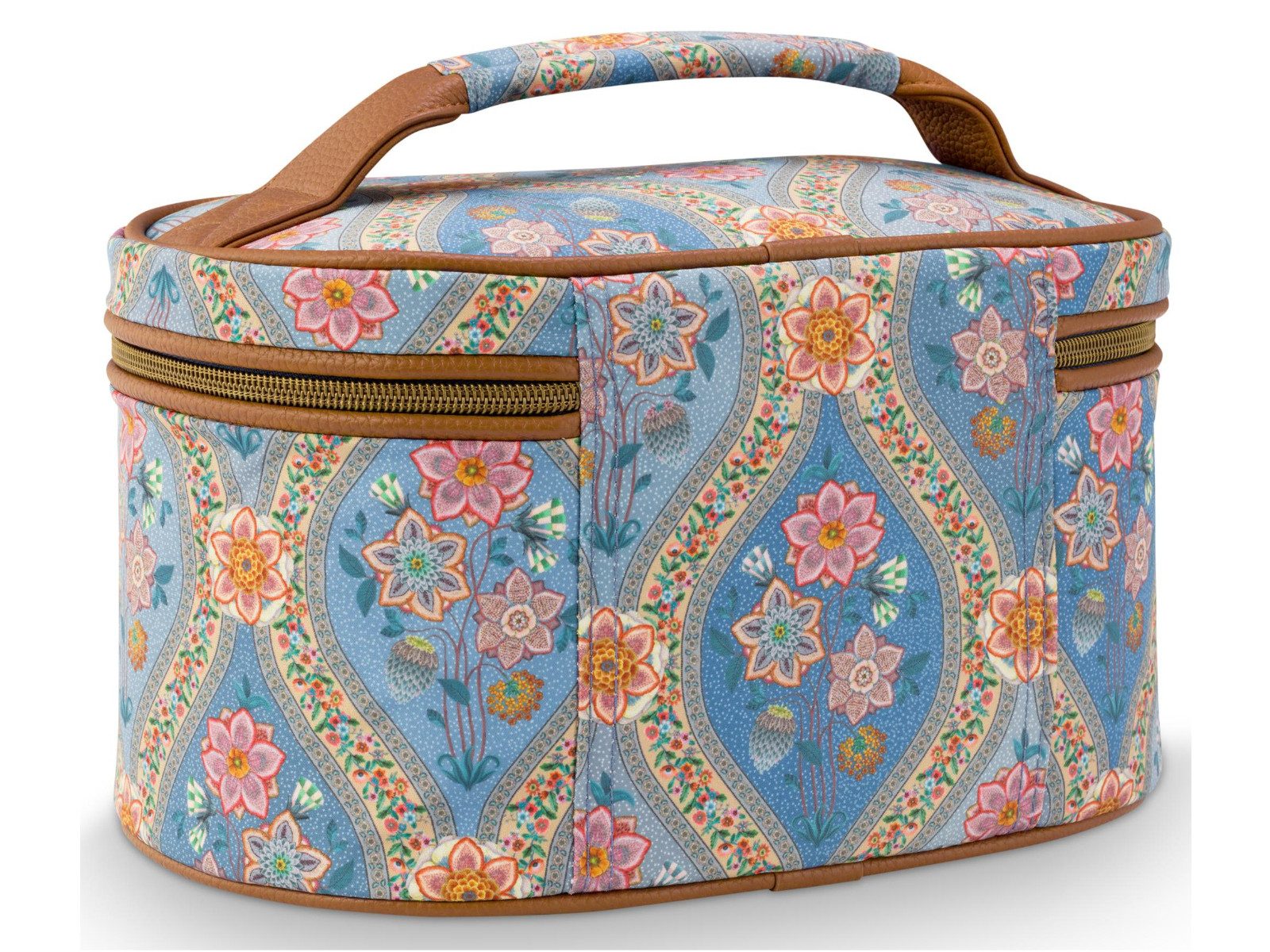 PiP Studio Kosmetiktasche Cleo Ornamento Blue Kosmetiktasche 26cm günstig online kaufen