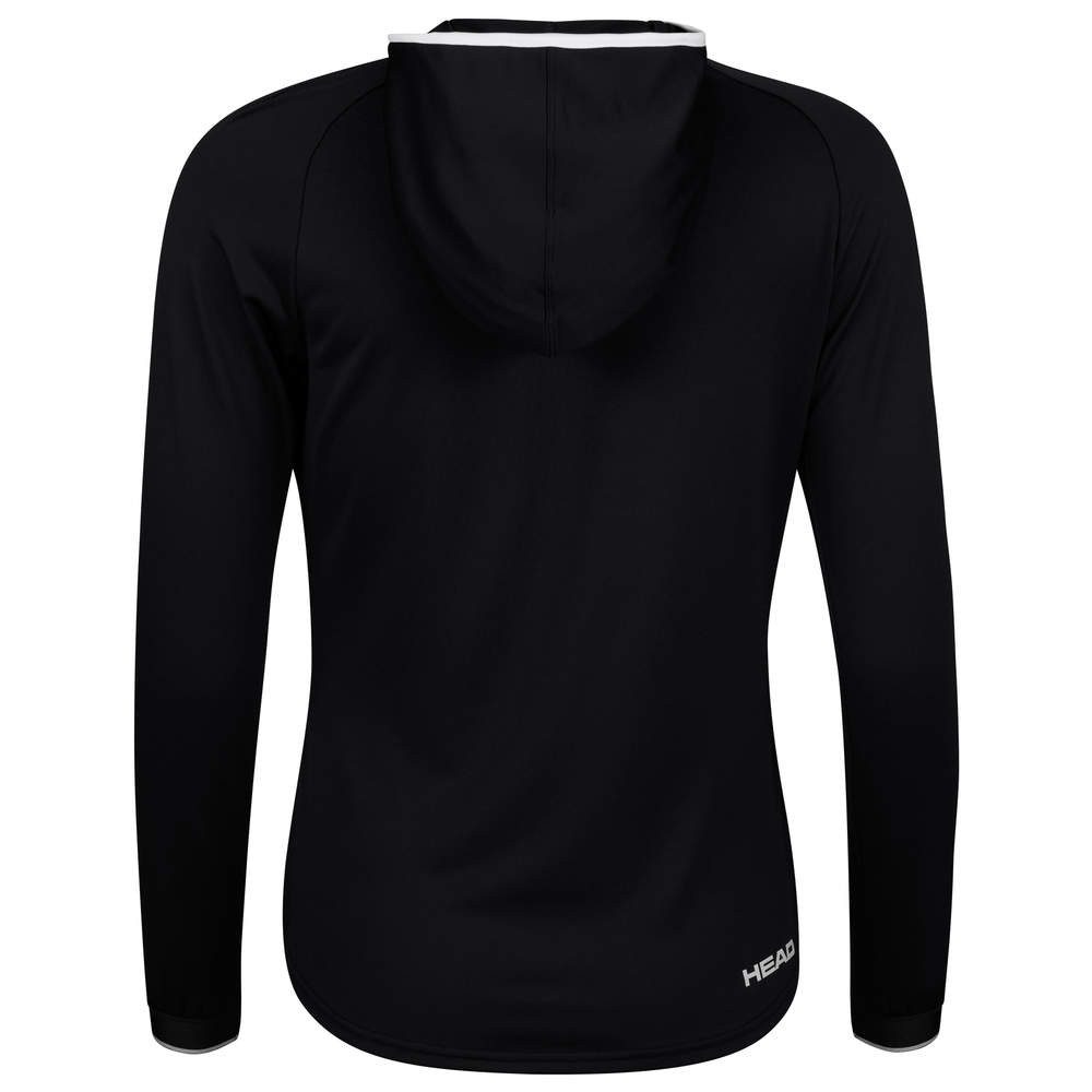 Head Kapuzenpullover Kapuzenjacke Hoodie Breaker Full Zip schwarz Damen