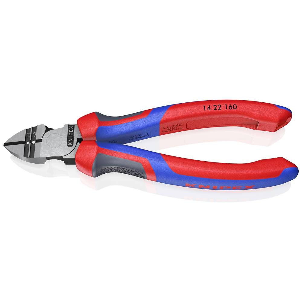 Knipex Seitenschneider Abisolier-Seitenschneider 14 22, mit Facette