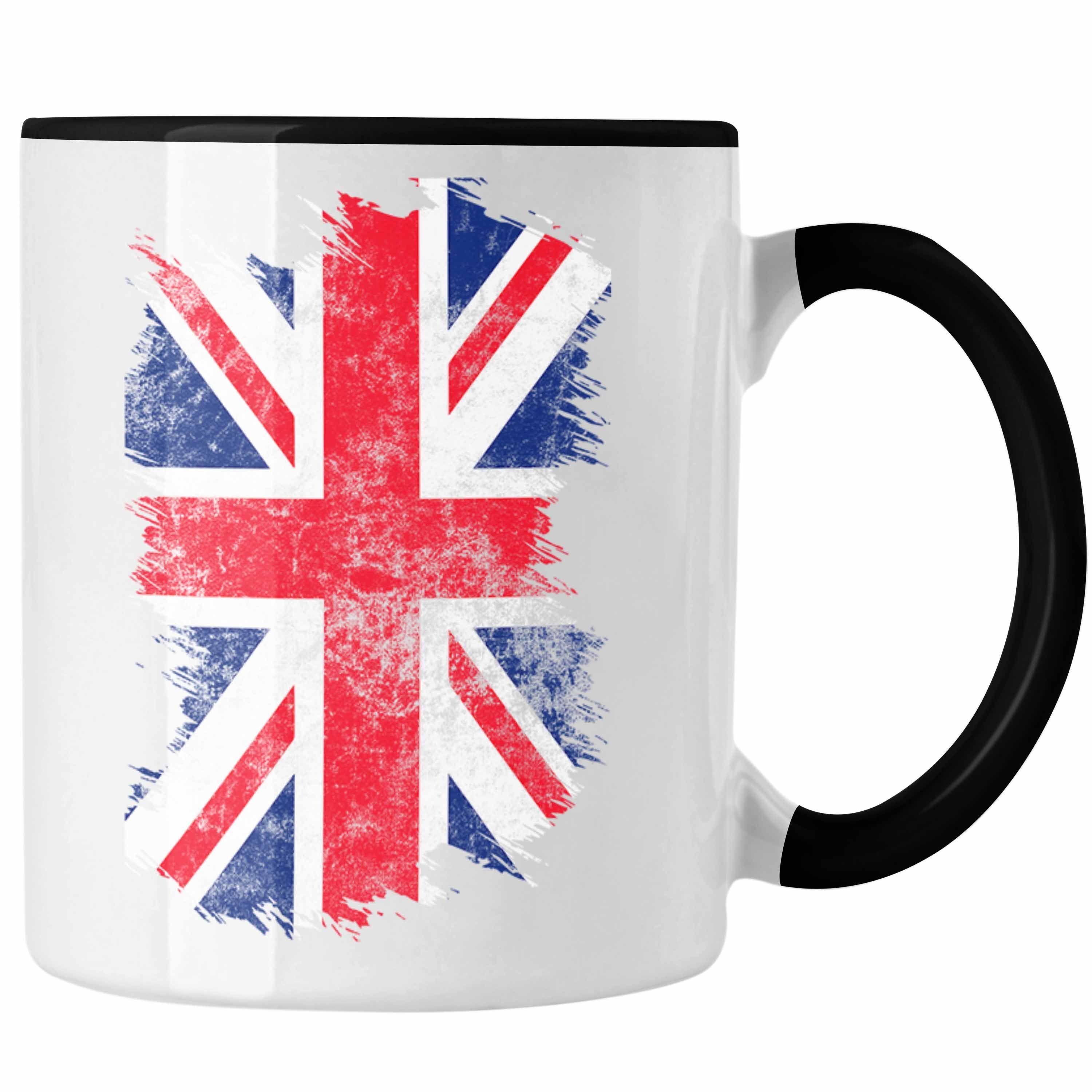 Trendation Tasse Tasse England Flagge Geschenkidee Patrioten Fans  Vereinigten Königrei