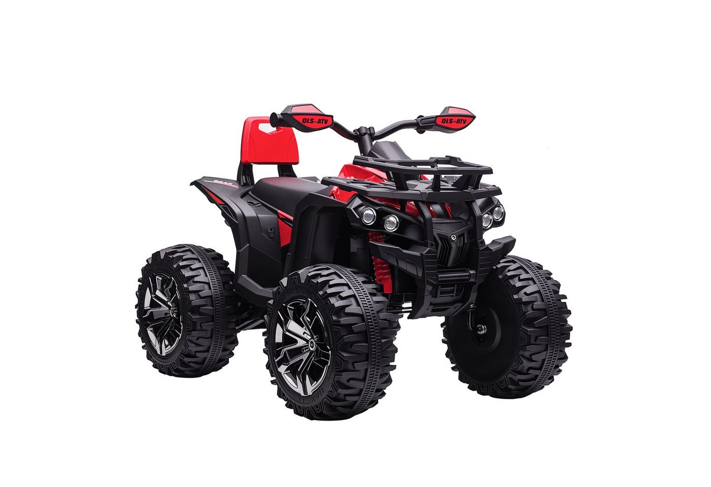 HOMCOM Elektro-Kinderquad Kinder Quad, Vorwärts-Rückwärtsfunktion, 2 Motor, Kinderfahrzeug, Belastbarkeit 30 kg, (1-tlg), für Kinder 3-5 Jahre, Grün