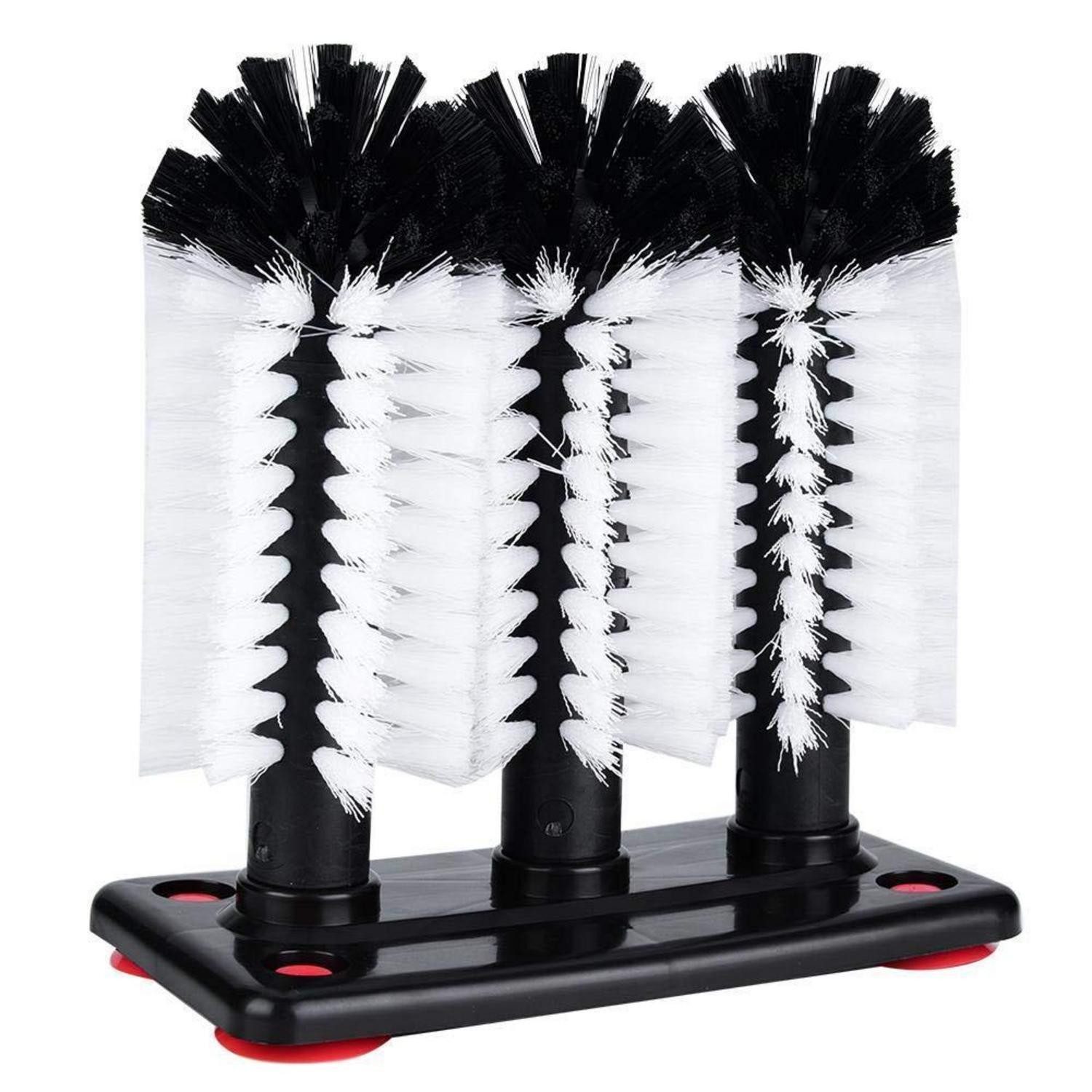 LuxusKollektion Reinigungsbürste Triple Brush Glaswäscher, (1-tlg)