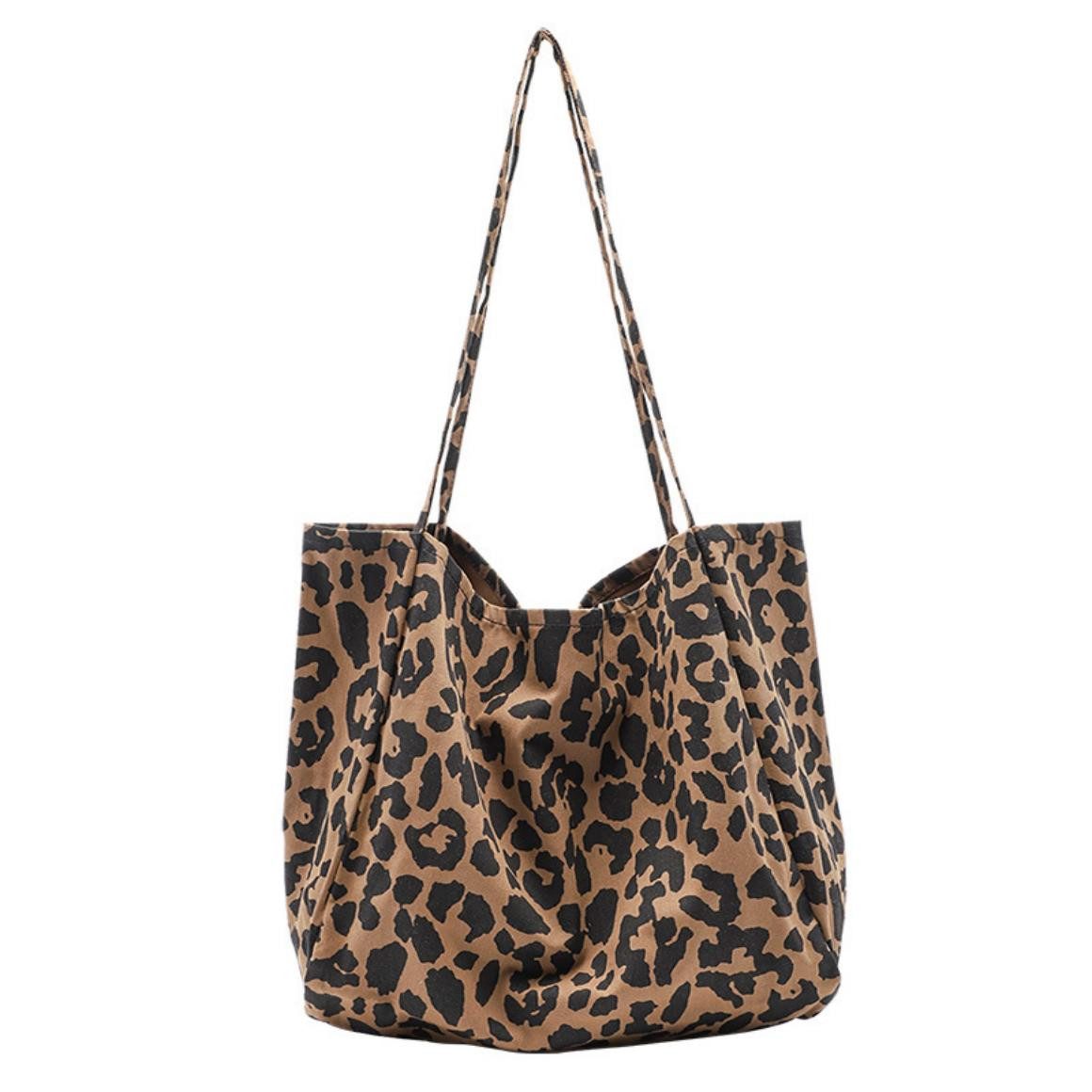 Schultertasche Canvas Tasche Damen, Umhängetasche Damen Schultertasche Lässige