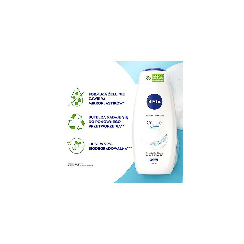 Nivea Duschgel Creme Soft Pflegedusche (500 ml)