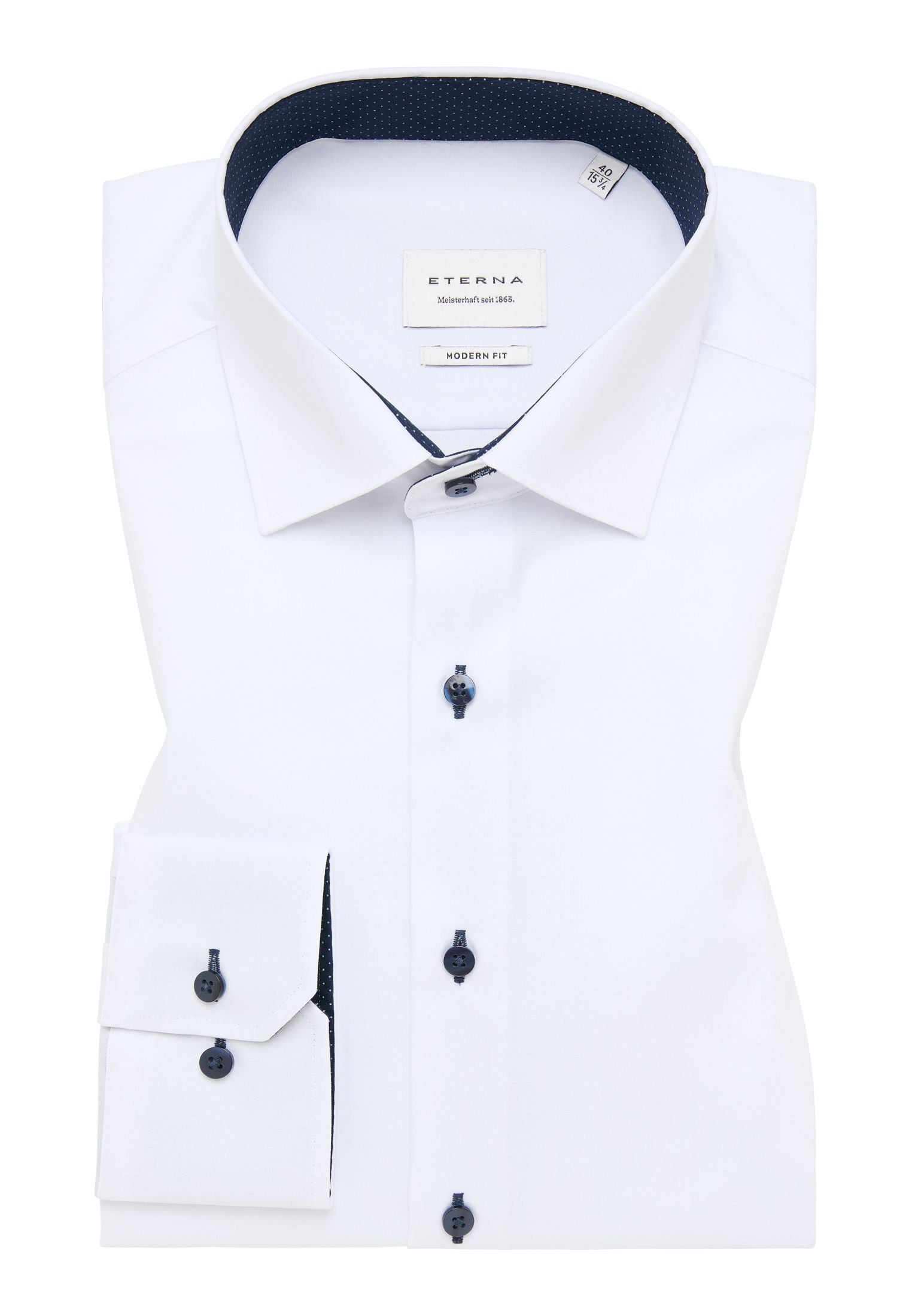 Eterna Langarmhemd "MODERN FIT", NON IRON (bügelfrei) günstig online kaufen