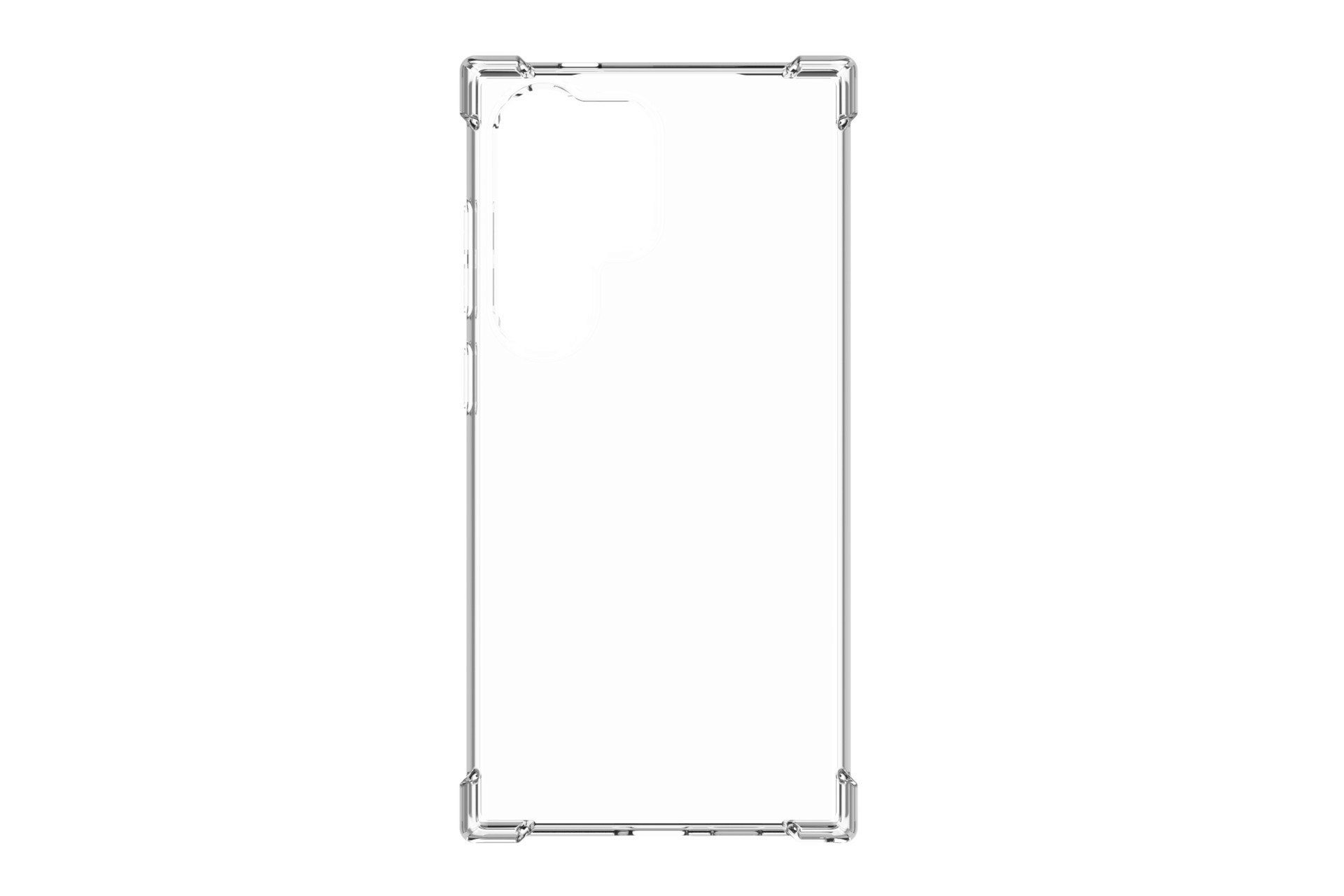 Samsung Handyhülle Mobeen Clear Cover für Samsung Galaxy S24 Ultra, Backcover, Smartphonehülle, Handyschutzhülle, stoßfest, kratzfest