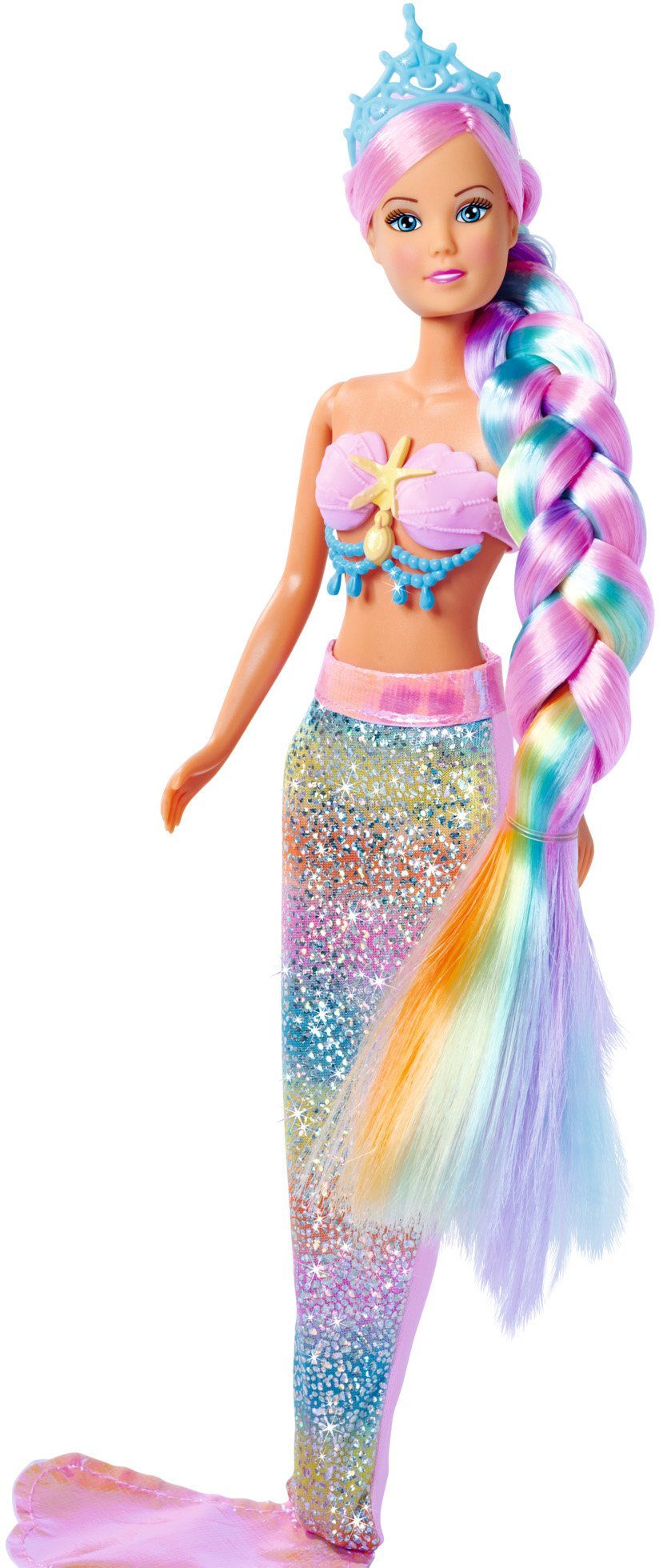 Anziehpuppe Mermaid Rainbow SIMBA Love, Steffi