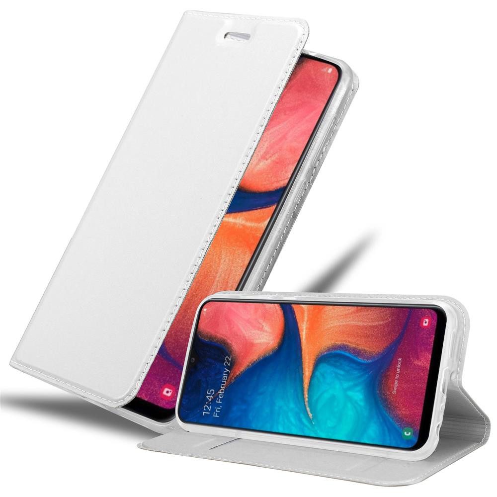 Cadorabo Handyhülle für Samsung Galaxy A10e / A20e Hülle Samsung Galaxy A10e / A20e, Schutzhülle Hülle mit Standfunktion, Magnetverschluss und Kartenfach