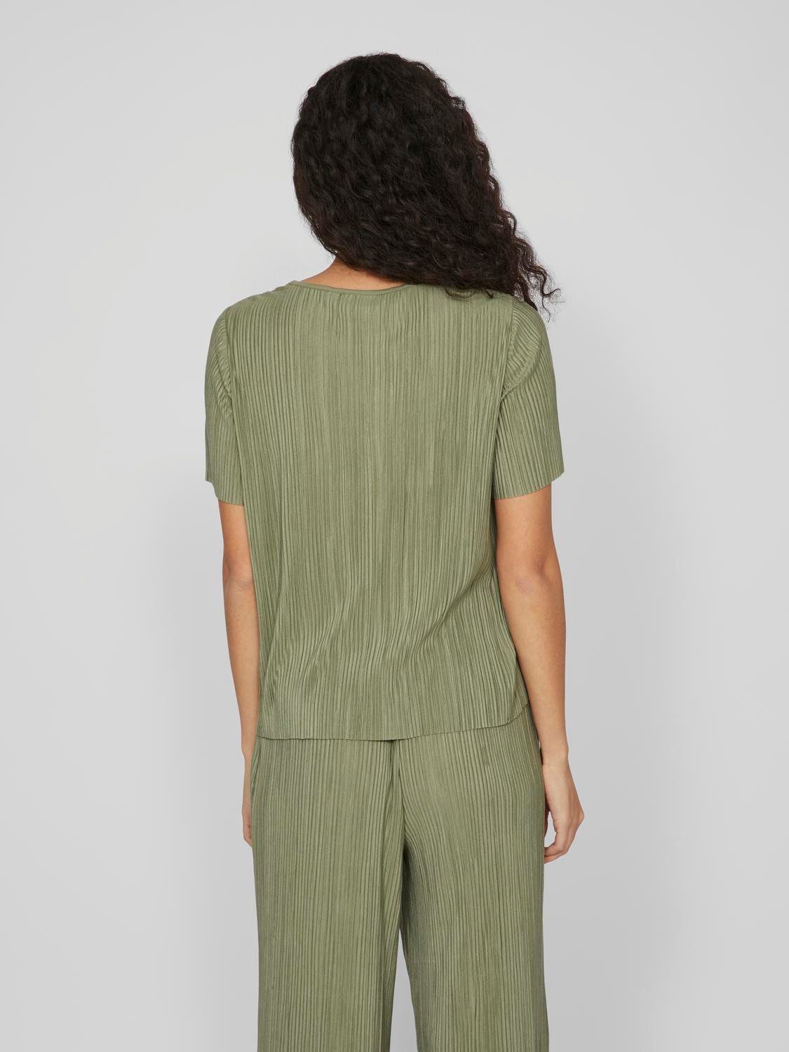 Vila T-Shirt VILA Damen Satin Blusen günstig online kaufen
