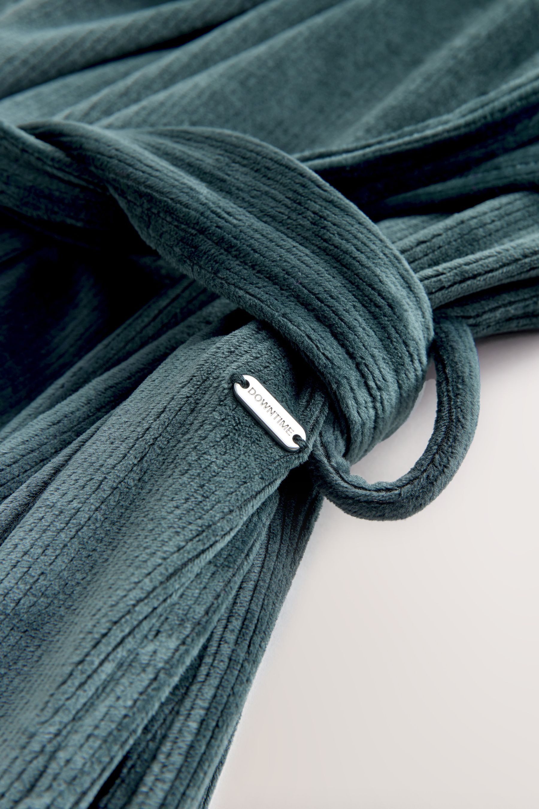 Next Damenbademantel Langer Morgenmantel mit Kordel, Polyester (recycelt), günstig online kaufen