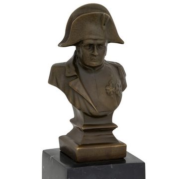 Aubaho Skulptur Bronzeskulptur Kaiser Napoleon nach Canova Büste 20cm Antik-Stil Repli