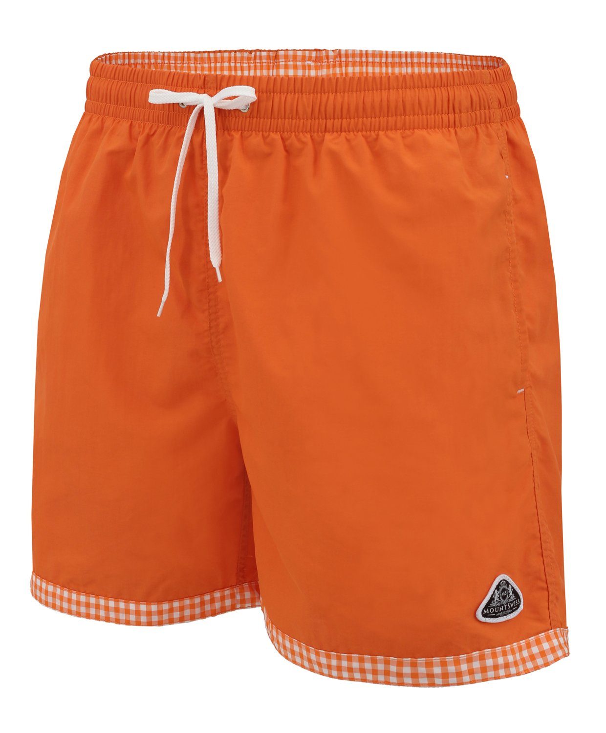 Mount Swiss Badeshorts Mount Swiss hochwertige Männer Badehose LUKAS mit Su günstig online kaufen