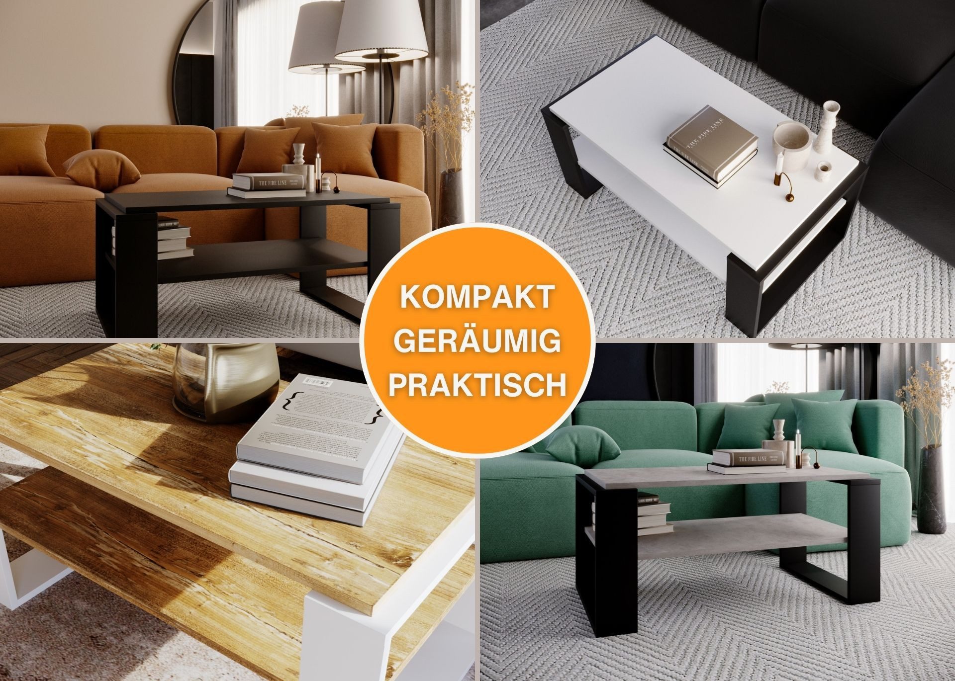 Raumhirsch Furniture Couchtisch Kaja96 modern & günstig online kaufen