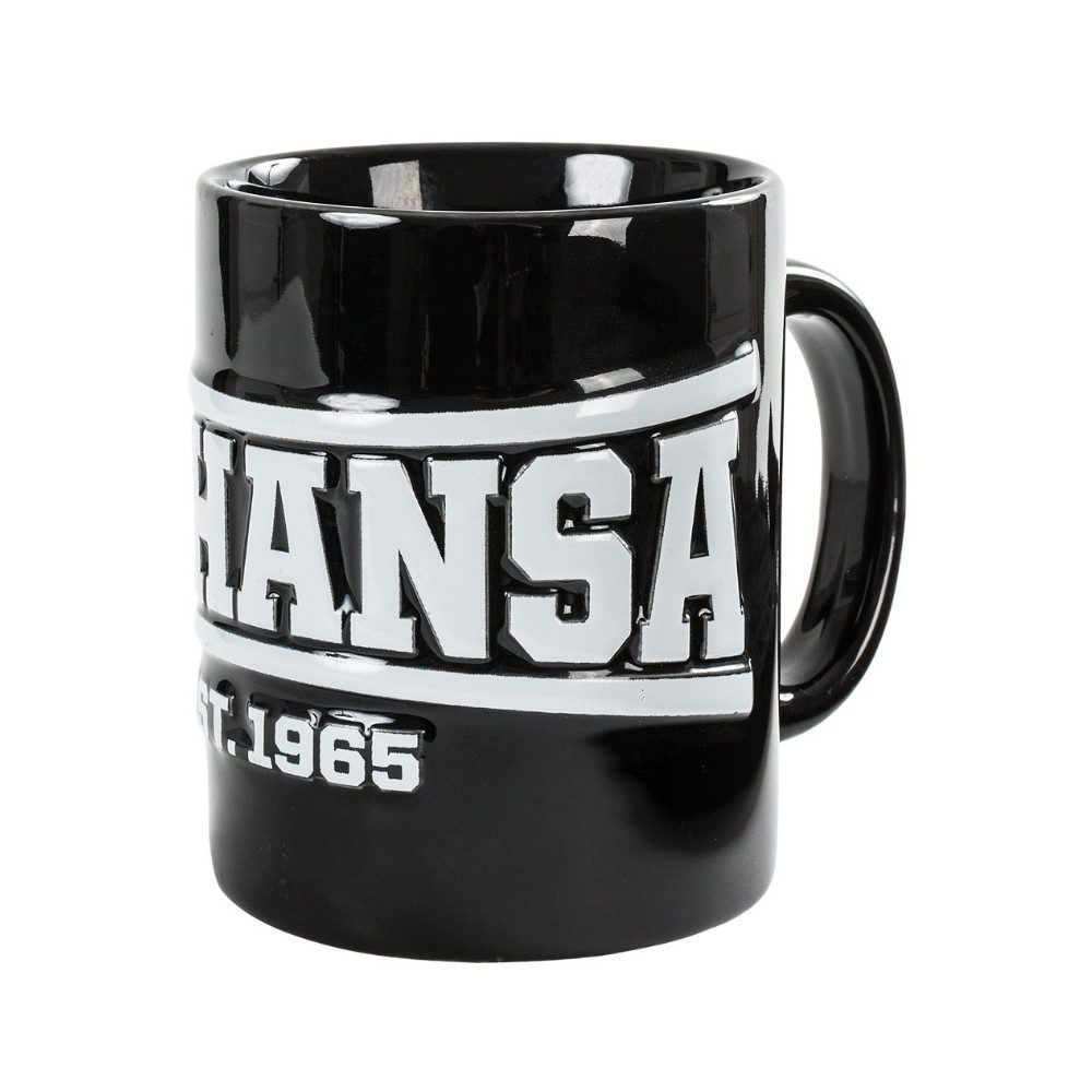 FC Hansa Rostock Becher Hansa Rostock Tasse "Hansa"-Relief, Keramik