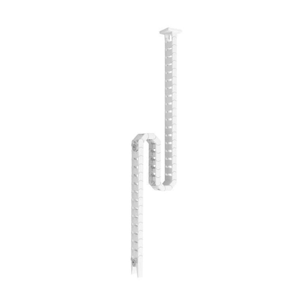 HAMMERBACHER Schreibtisch Hammerbacher Kabelführung - vertikal weiß.