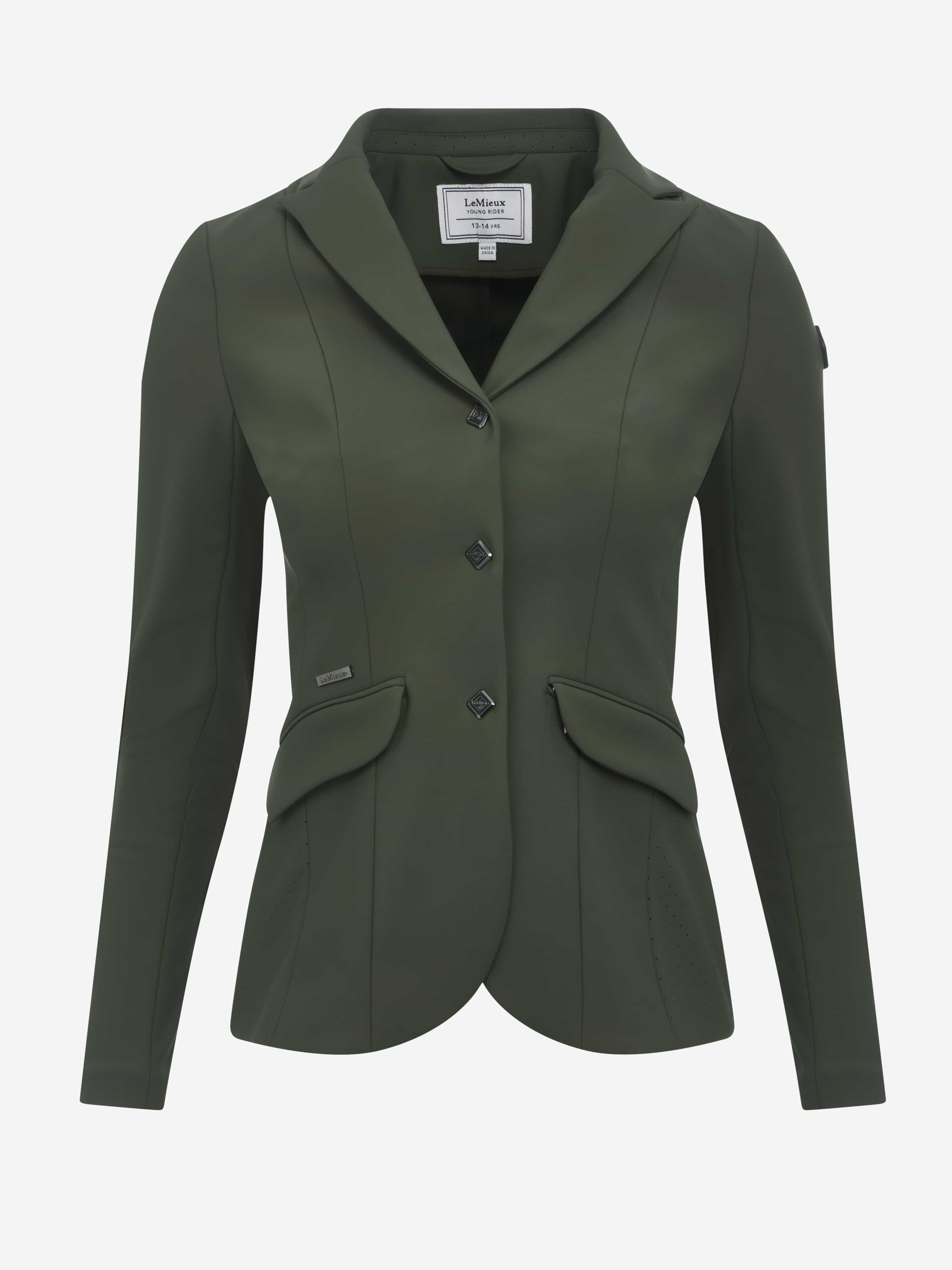 LeMieux Reitjacke Turnierjacket Jessica Mesh in pine green