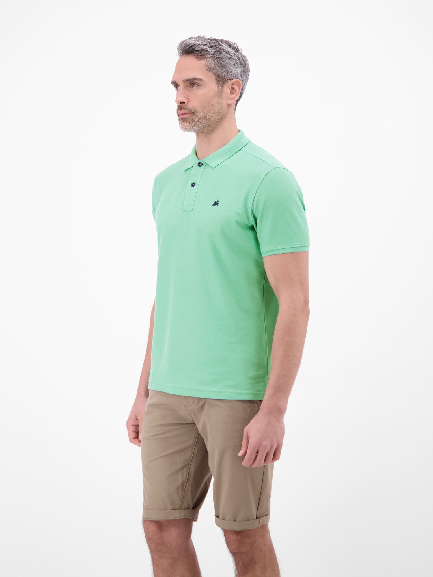 LERROS Poloshirt COOL & DRY mit Logo-Stickerei