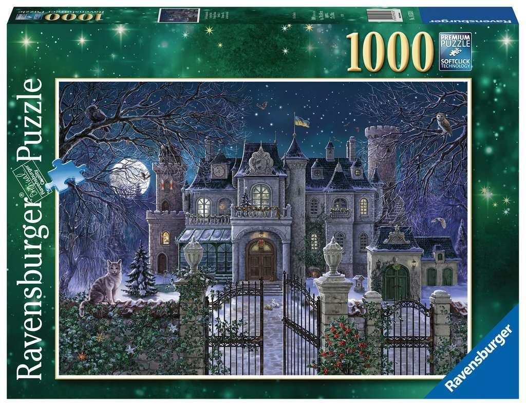 Ravensburger Puzzle 16533 Die Weihnachtsvilla 1000 Teile Puzzle, 1000 Puzzleteile | Puzzle