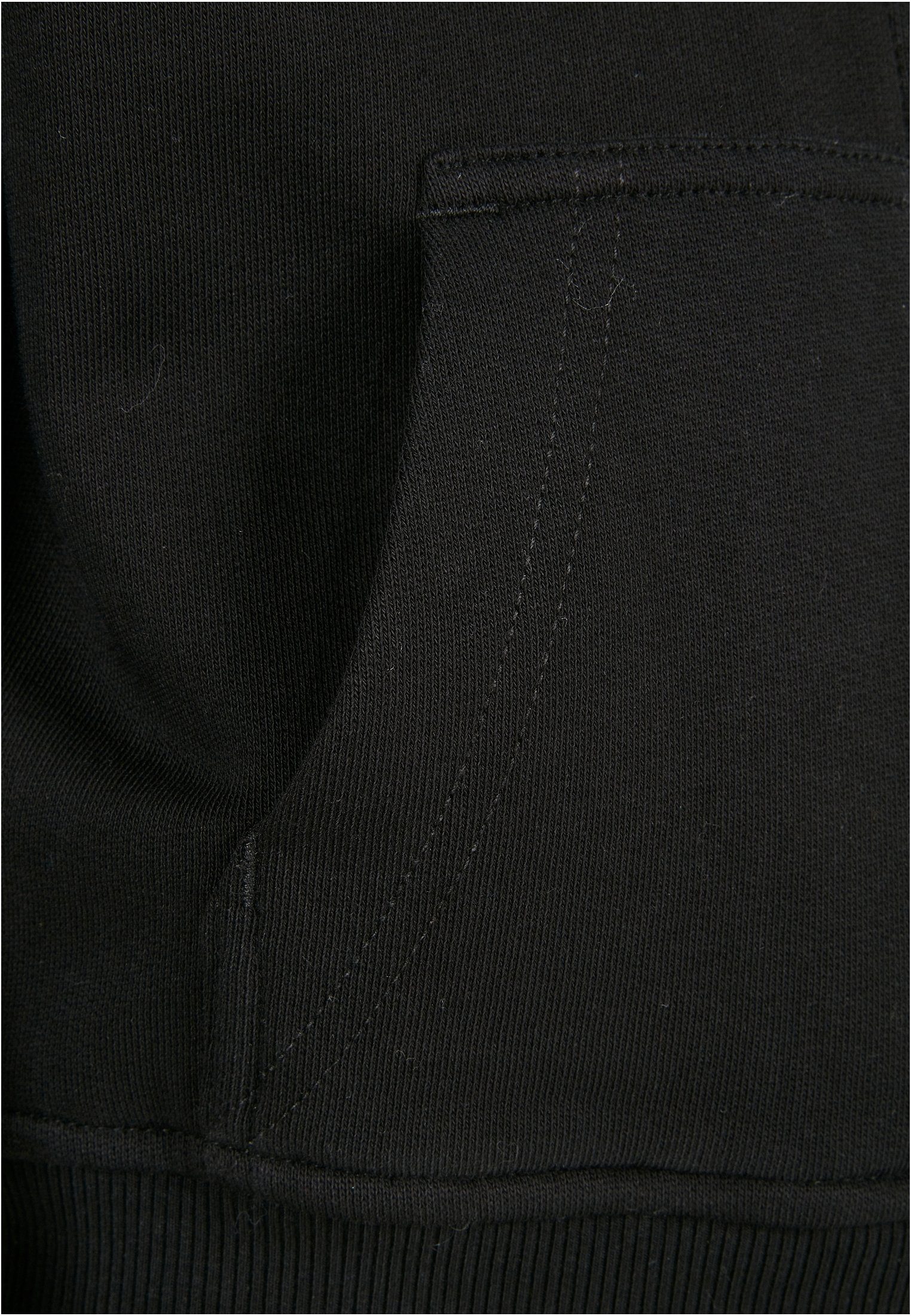 URBAN CLASSICS Girls (1-tlg) Organic Zip Hoody black Terry Damen Kapuzensweatshirt
