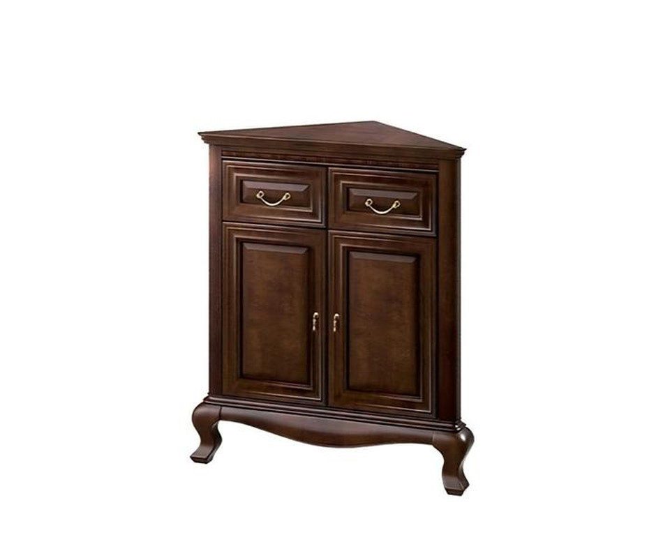 Xlmoebel Kommode Eckservierbuffet Vorratsschrank mit Stauraum und Ablagefläche, Made in Europa